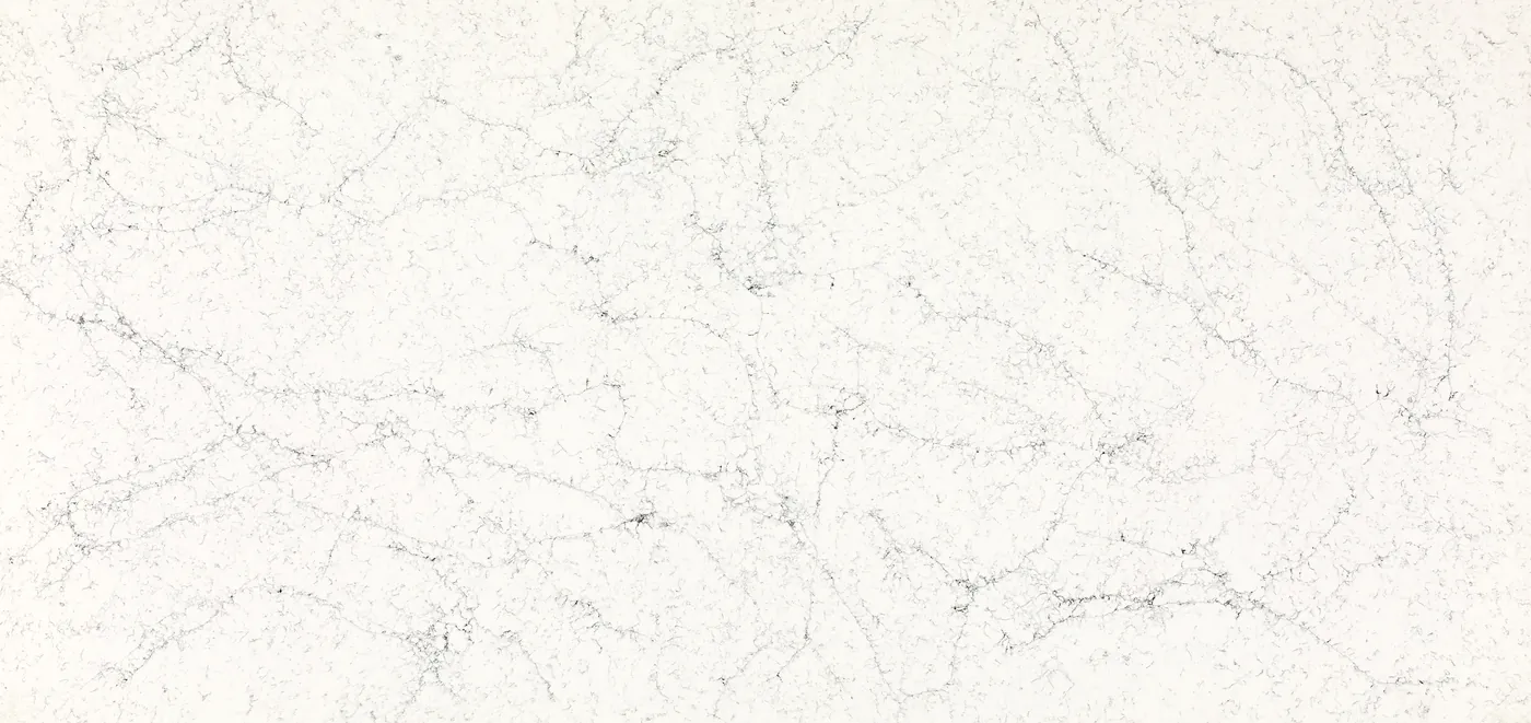 White Attica slab by Caesarstone